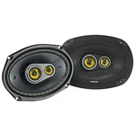 Kicker 46CSC6934 Car Stereo 6X9" 3-WAY Full Range Speakers Pair. Fixed Price $110.96.