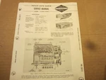 1957 Chrysler Dodge Plymouth Philco Auto Radio Service Manual C5705 P5701. Fixed Price $10.00.