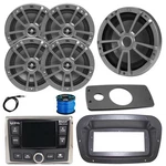 Infinity Marine Radio, Ant, Sub, 4X 8" 375W Speakers (gray),adapter, Spa Bezel. Fixed Price $1154.80.