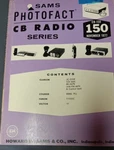 Sam's Photofact Radio Series CB-150 Nov 1977. Fixed Price $8.00.