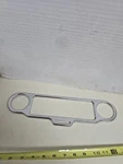 Chrome Stereo Radio Dash Insert Accent Cover For Harley Electra Street Tri Glide. Fixed Price $14.99.