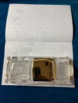 Franklin Mint Lead Crystal, Gold Plate 1:24 Scale 1956 Ford Thunderbird New. Fixed Price $29.99.