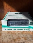 Mecca 8 Track Car Stereo Player Model #907. Fixed Price $129.99.