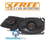 Infinity Reference REF-6432CFX 4"X6" 2-WAY Textile Tweeters Coaxial Speakers New. Fixed Price $69.99.