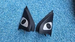 2008-2012 Mitsubishi Outlander Front Left & Right Door Tweeter Speaker Cover Oem. Fixed Price $29.99.