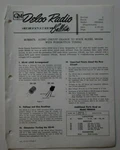 Gm Delco Car Radio Service Bulletin Brochure Model 980464A Supplement Buick 1963. Fixed Price $8.68.