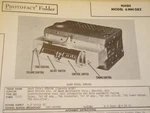 Original Sams Photofact Manual Nash 6MN082 (9). Fixed Price $6.99.