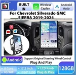 17.2" Radio For Chevrolet Silverado Gmc Sierra 2019-2025 Tesla Vertical Screen. Fixed Price $999.00.
