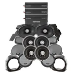 Kenwood Excelon P-HD5SGLC2 Liquid-cooled 3-AMP/3-SPEAKER 2014+ Street Glide Pkg. Fixed Price $2579.00.