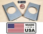 Sr Behind Seat Cab Corner 6.5 Round Speaker Mounting Brackets 73-87 Chevy C10. Fixed Price $39.50.