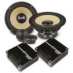 DS18 Dxq 6.5" 2-WAY Component Set With Yellow Straw Cone 150 Watts Rms 4-OHM. Fixed Price $399.95.