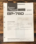 Pioneer BP-780 Amplifier Service Manual *original*. Fixed Price $14.97.