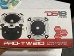DS18 PRO-TW210 1" Titanium Super Bullet Tweeter 350 Watts Speaker Driver. Fixed Price $29.96.