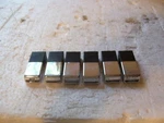1958 Mercury Chrome Radio Push Buttons 1957 ??. Fixed Price $30.00.
