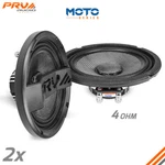2X Prv 6.5 Motorcycle Speakers Waterproof 800W Ohm MT6MR400CF Neo Carbon Fiber. Fixed Price $265.50.