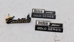 Vintage Speaker Grill Emblem Badge - Delco Bose Gold Series Cadillac Corvette. Fixed Price $49.95.