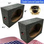 2X Style 6 9 Inch Car Audio Box Enclosures, Speakers. Fixed Price $42.99.
