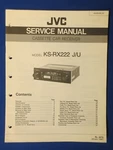 Jvc KS-RX222 Car Audio Cassette Service Manual Factory Original Real Thing. Fixed Price $9.03.