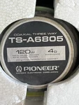 Pioneer TS-A6805 Vintage 6X8 3-WAY Car Speakers. No Box. Fixed Price $130.00.