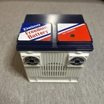 Delco Freedom Battery Transistor Radio - Tested, Working Displays Very Nicely. Fixed Price $29.99.