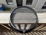 Old School Rockford Fosgate Power Series Aluminum Speaker Trim Ring & Mesh Grill. Fixed Price $135.00.