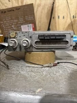 1959 Plymouth Am Push Button Radio Savoy, Fury, Belvedere Mopar 855 Philco. Fixed Price $30.00.