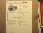 1964 Comet Mercury Photofact Bendix Radio Service Manual F4TBE F4TBM. Fixed Price $6.50.