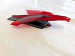 1953 1954 Chevrolet Truck Accesory Red Hood Ornament, Usa Quality Reproduction. Fixed Price $350.00.