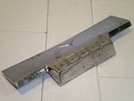 Studebaker Radio Delete Block Off Plate With Mercedes Benz Symbol #XD-8662. Fixed Price $27.00.