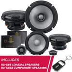 Alpine R-series 6.5" Coaxial Speakers & R2-S652 Component. Fixed Price $796.91.