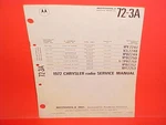 1972 Dodge Challenger Plymouth Barracuda Motorola Am-fm Radio Service Manual. Fixed Price $34.99.