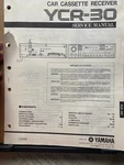 Original Yamaha Service Manual For Ycr Model Car Radios Audio Select One. Fixed Price $11.98.