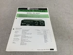 Service Manual, Audio Component Clarion, PE-822A. Fixed Price $11.99.
