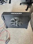 Kicker 51PDFT10 Powered Car Subwoofer, Inches. Obo. Fixed Price $100.00.