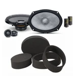 Alpine R2-S69C 2-WAY Speaker Set 6X9, RKFR69 Foam Ring Enhancement Kit. Fixed Price $369.95.