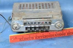 Vtg 1962-63 Mercury Meteor Ford Push Button Am Radio Dial Knob Bezel Dash Trim. Fixed Price $125.00.