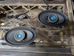 Vtg Rare Nos Blaupunkt German 4X6 Blue Dot Speakers Mercedes Porsche Vw Bmw Audi. Fixed Price $179.95.