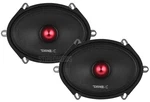 Pair DS18 PRO-X57.4BM 5X7" 350 Watt 4-OHM Midrange Aluminum Bullet Car Speakers. Fixed Price $112.42.