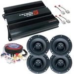 300W 6.5" Speakers & 4-CHANNEL Amplifier + Kit For 2007-2017 Jeep Wrangler New. Fixed Price $320.99.