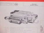 1958 Pontiac Bonneville Catalina Chieftain Trans-portable Radio Service Manual. Fixed Price $24.99.