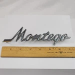 Oem Mercury Montego Script Car Emblem 1969-1972 Metal 40130 Replacement Part. Fixed Price $17.95.