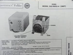 Vintage Sams Photofact Manual Ford Model FAE-18805-A (3MFT). Fixed Price $6.95.