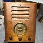 Crosley Fiver Vintage Collectible Tube Radio Wooden Cabinet 7AC 1930S-1940S. Fixed Price $190.00.