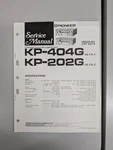 Pioneer KP-404G /202G Component Car Stereo Cassette Deck Service Manual D-5659. Fixed Price $64.95.