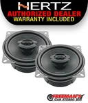 Hertz CX100 4" Cento Audio 120W 2-WAY Tetelon Tweeters Car Coaxial Speakers Pair. Fixed Price $219.99.