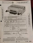 Vintage Photofact, Motorola Models BKA6X, 7X, Cta 7X. B15. Fixed Price $9.00.