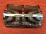 Nice 1941 Mercury Dash Radio Grille Chrome Trim. 19A 7004352. Fixed Price $47.50.