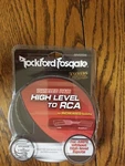 New Rockford Fosgate RFIF2SW Speakers Line High Level To Female Rca Audio Input. Fixed Price $16.00.
