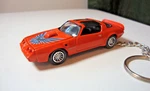 1980 Pontiac Firebird T/a Red New Keychain! Ring Diecast 1979 81. Fixed Price $17.00.
