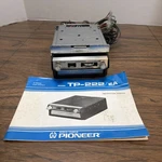 Parts/repair Untested Pioneer TP-222 8 Track Tape Car Stereo W/ Bracket+ Manual. Fixed Price $44.39.